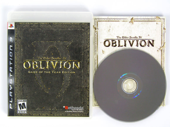 Elder Scrolls IV 4 Oblivion [Game Of The Year] (Playstation 3 / PS3)