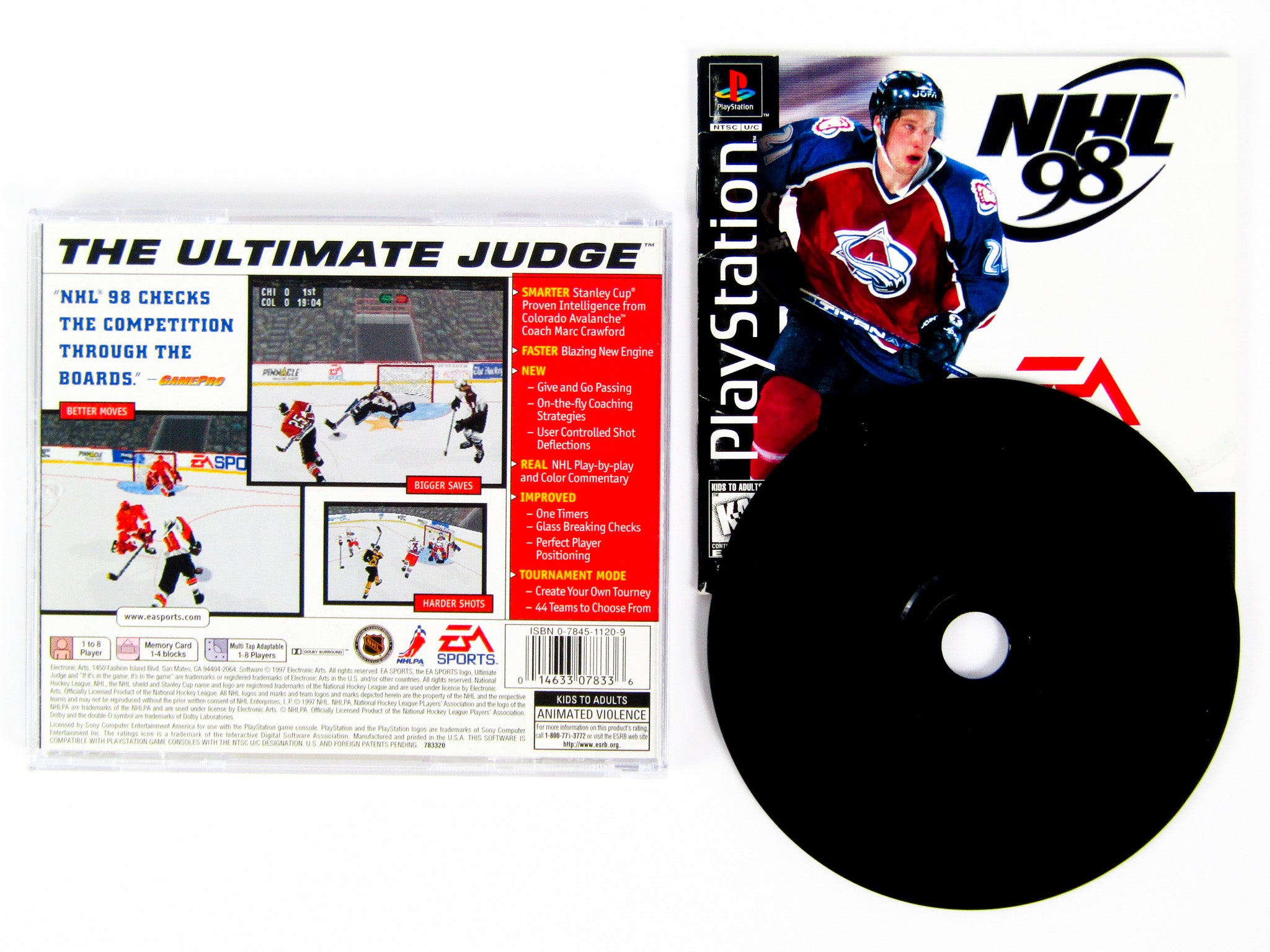 Nhl hot sale 98 ps1