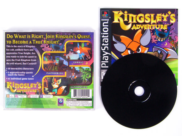 Kingsley's Adventures (Playstation / PS1)