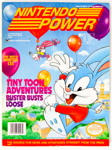 Tiny Toon Adventures Buster Busts Loose [Volume 46] [Nintendo Power] (Magazines)