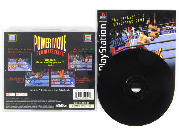 Power Move Pro Wrestling (Playstation / PS1)