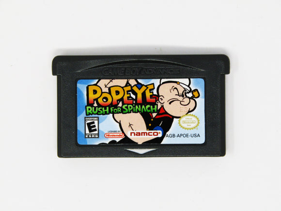 Popeye Rush For Spinach (Game Boy Advance / GBA)