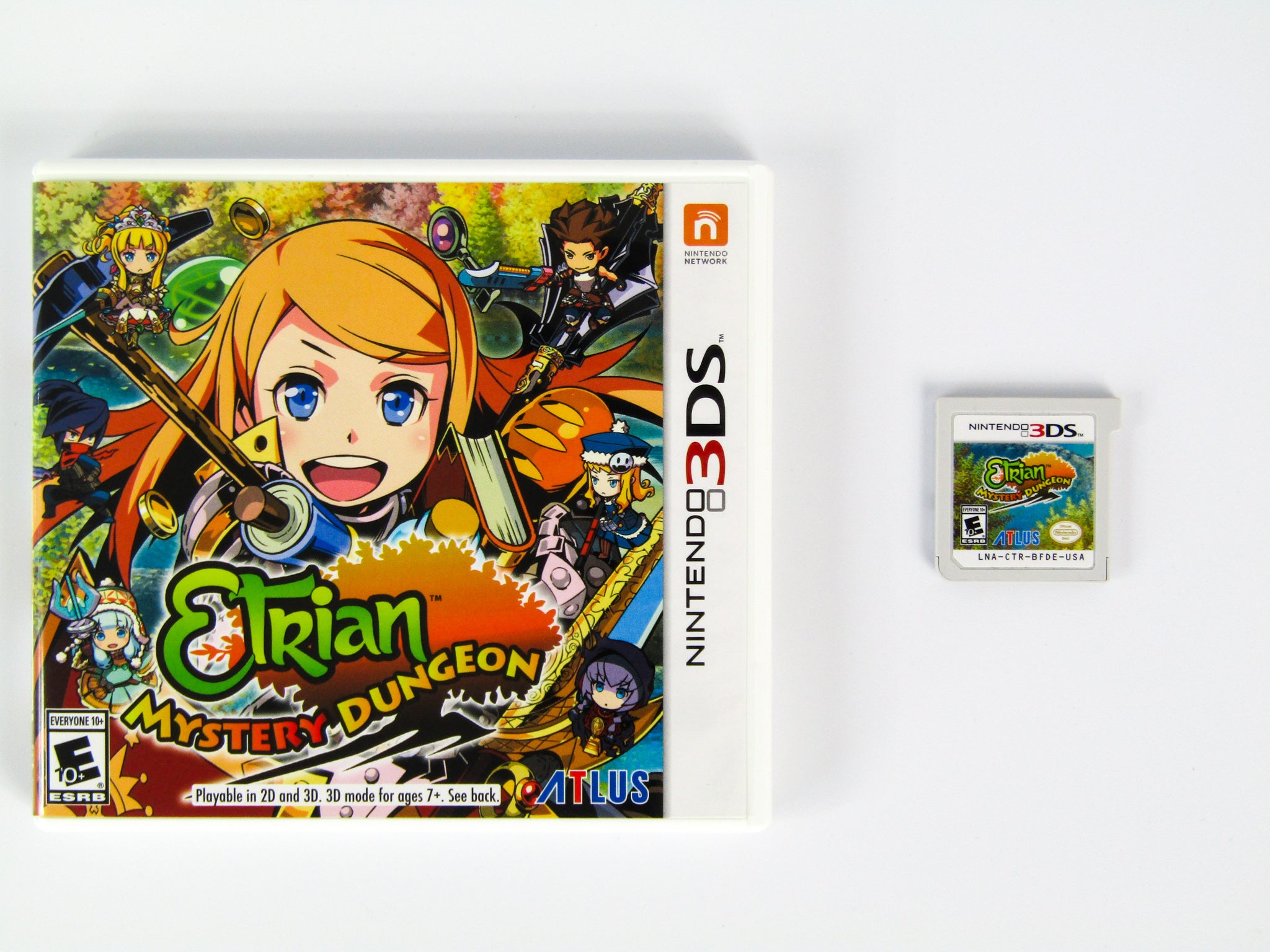 Sealed Etrian Mystery Dungeon Soundtrack Bundle store for Nintendo 3DS