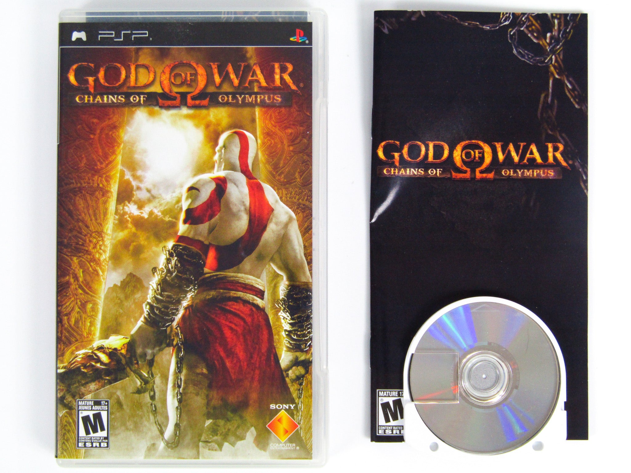God of War : Chains of Olympus - Playstation Portable (PSP) iso