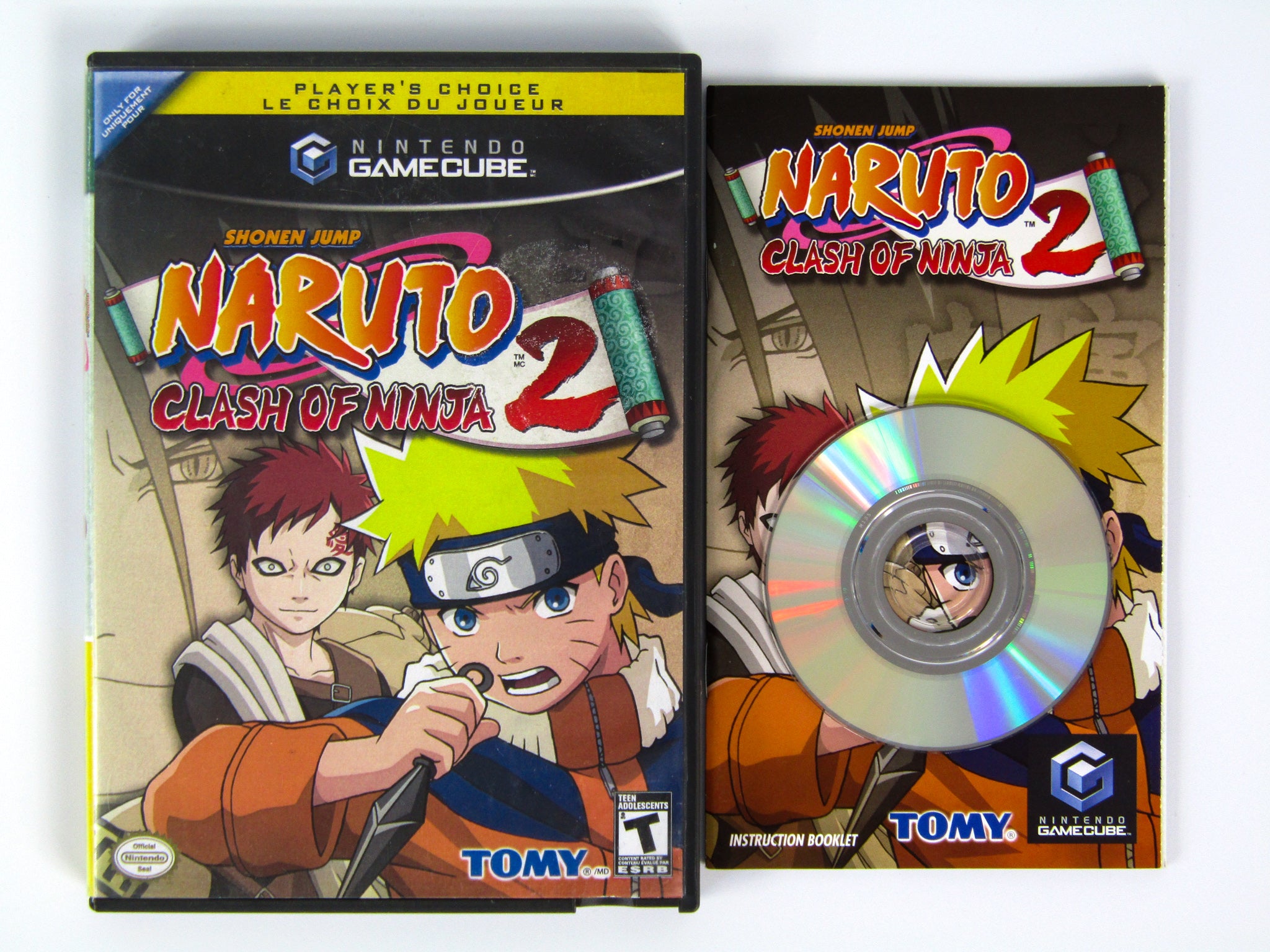 Naruto Clash Of Ninja 2 (Player's Choice) - Complete In Box