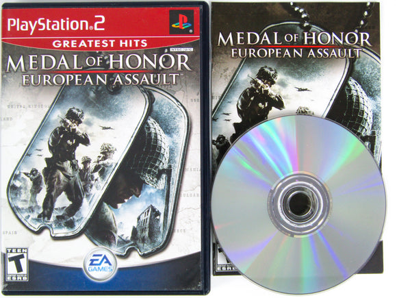 Medal Of Honor European Assault [Greatest Hits] (Playstation 2 / PS2)