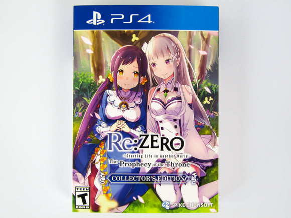 Re:ZERO: The Prophecy Of The Throne [Collector's Edition] (Playstation 4 / PS4)