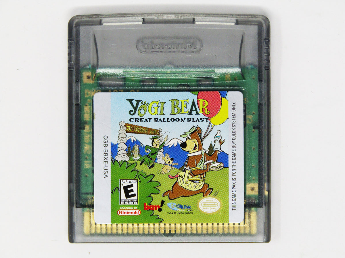 Yogi Bear Great Balloon Blast (Game Boy Color) – RetroMTL