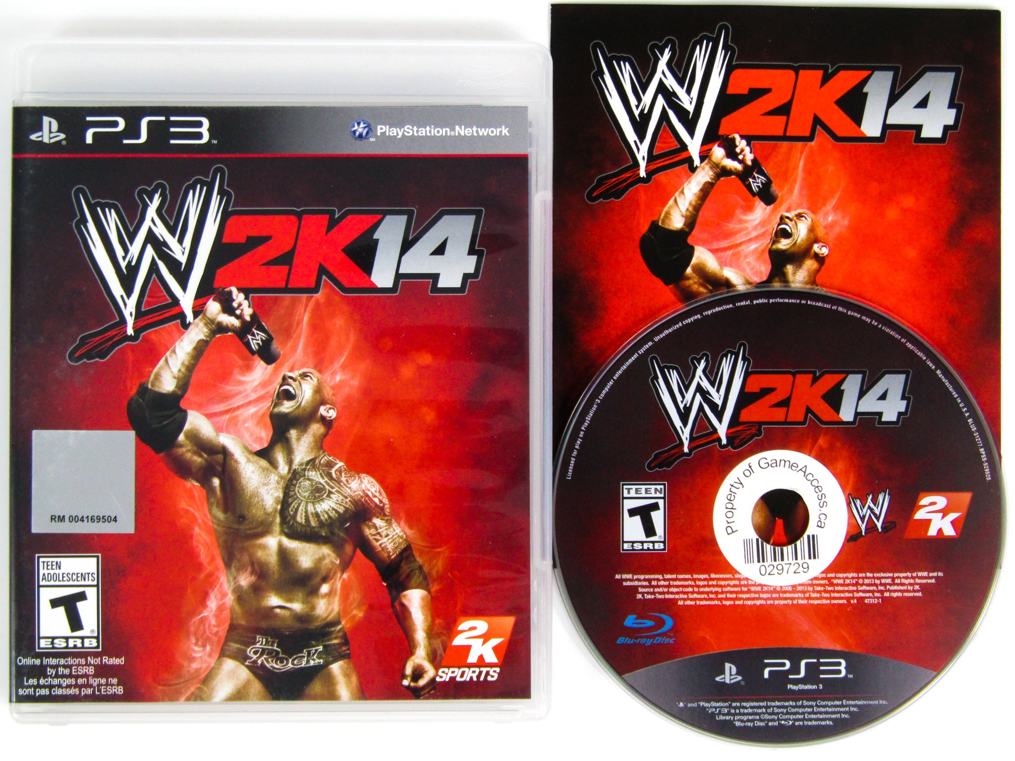 WWE 2K14 (Playstation 3 / PS3) – RetroMTL