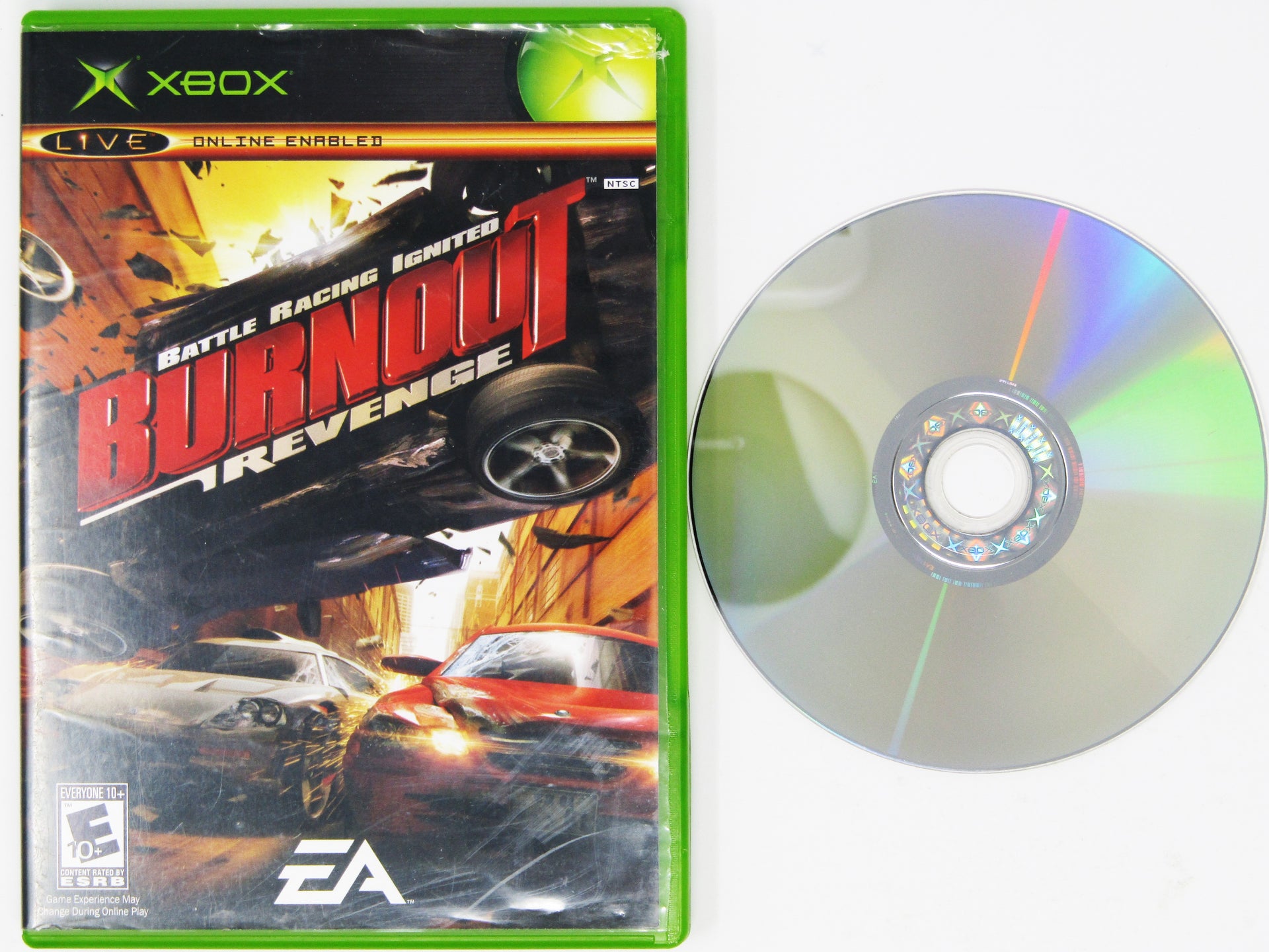 Jeu Xbox Burnout Revenge - Version Française Bon État Pour Console Microsoft Xbox Originale