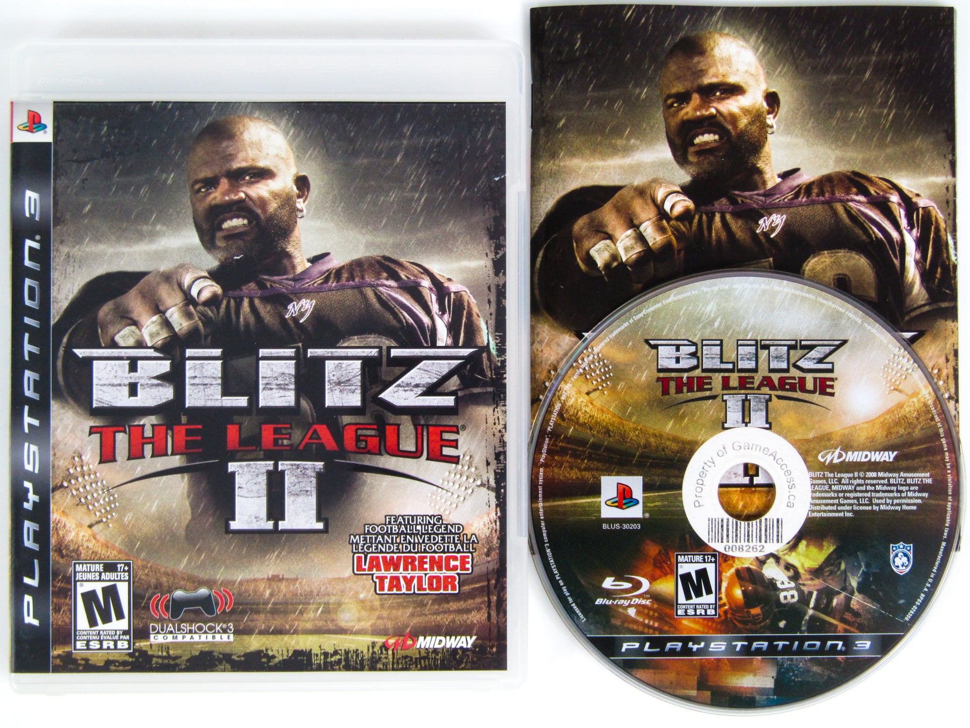 Blitz The League II – PS3 – PAL – FR – CIB – Occasion état Correct