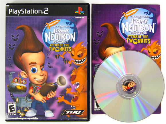 Jimmy Neutron Attack Of The Twonkies (Playstation 2 / PS2)