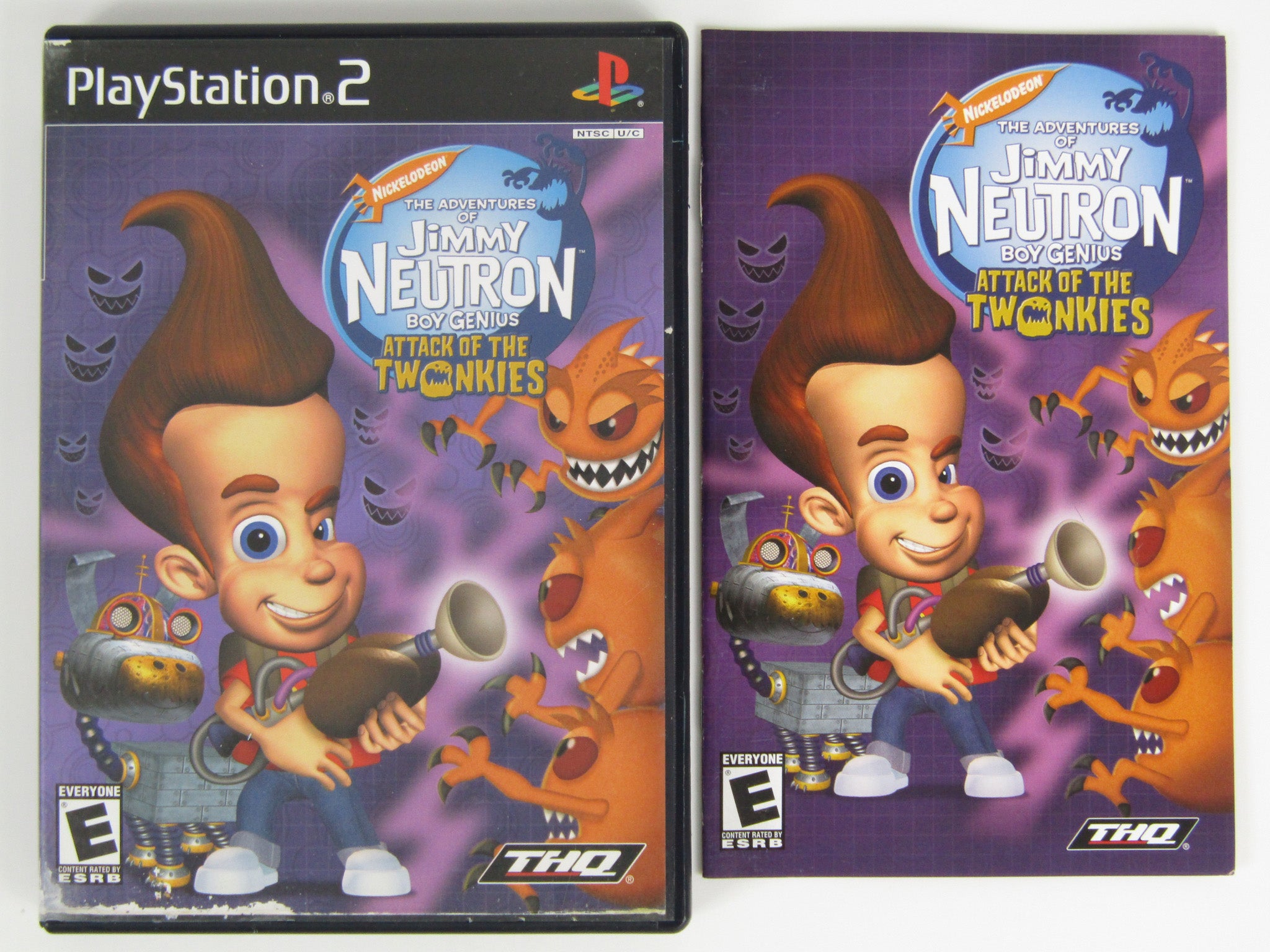 Jimmy Neutron Attack Of The Twonkies Playstation 2 PS2 RetroMTL jimmy-neutron-attack-of-the-twonkies-playstation-2-ps2-retromtl