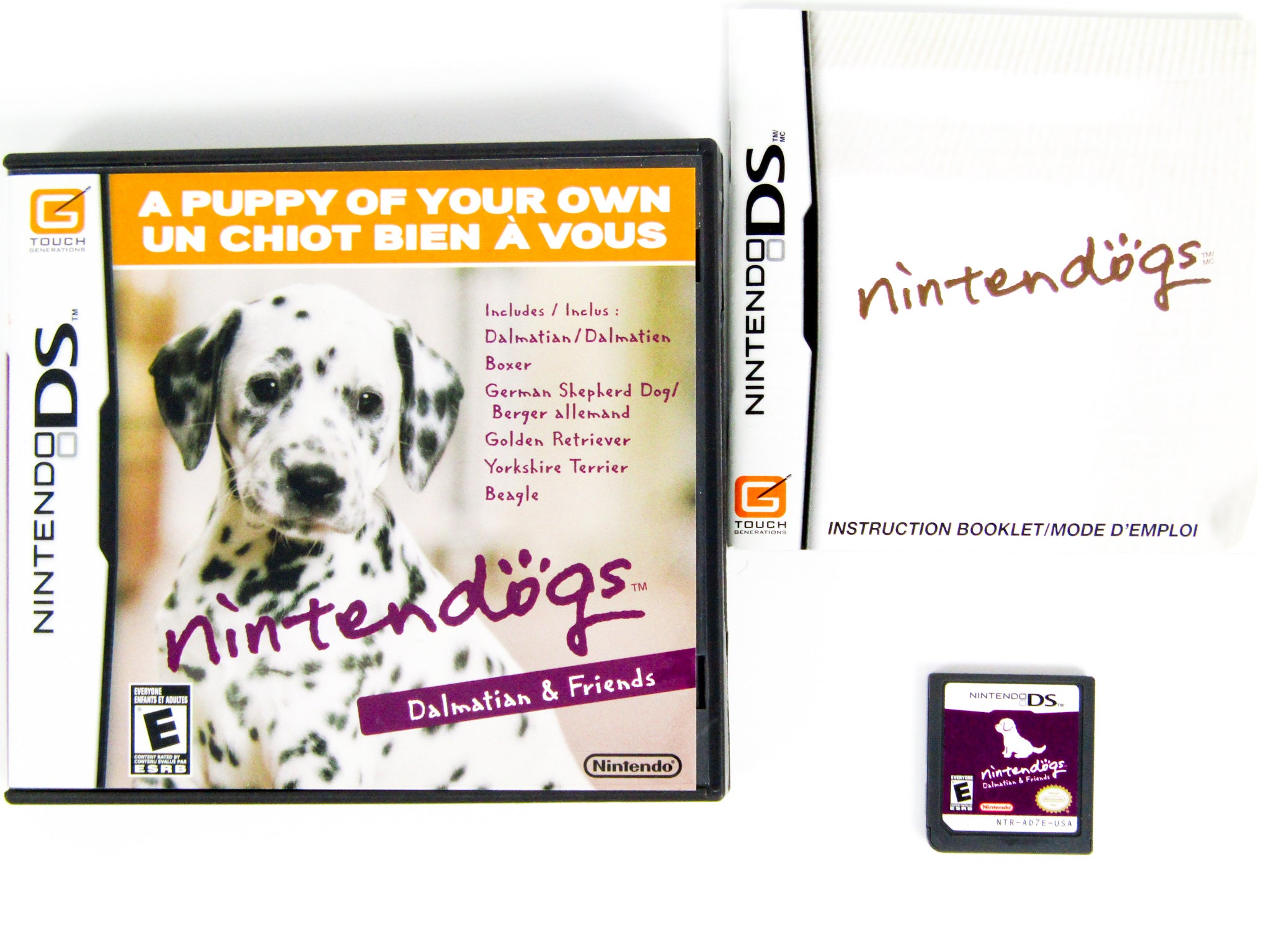 Nitendodogs Nintendogs Dalmatian and Friends (Nintendo DS) – RetroMTL