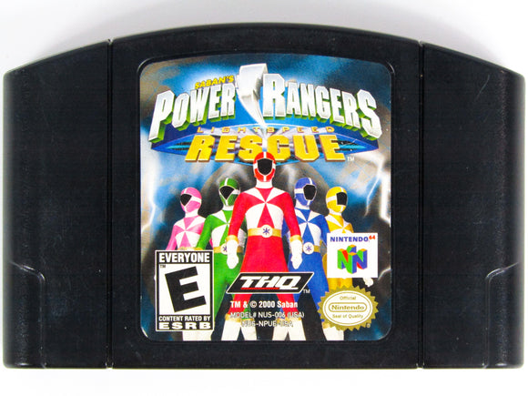 Power Rangers Lightspeed Rescue (Nintendo 64 / N64) – RetroMTL