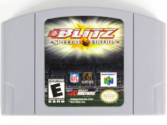 NFL Blitz Special Edition (Nintendo 64 / N64)