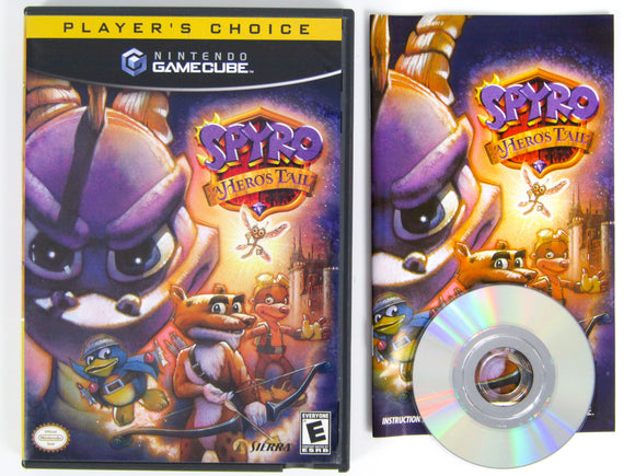 Spyro A Hero's Tail [Player's Choice] (Nintendo Gamecube)