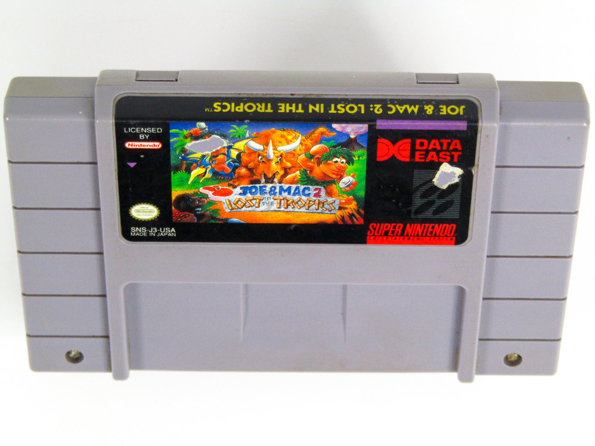 Joe and Mac on sale 2 Lost in the Tropics for Super Nintendo