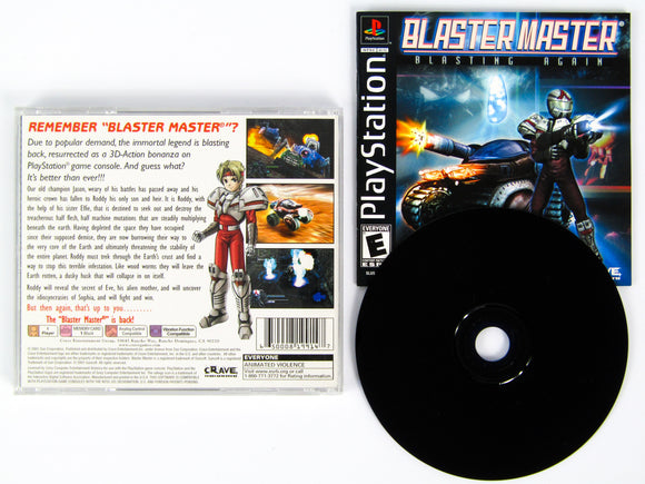 Blaster Master Blasting Again (Playstation / PS1)