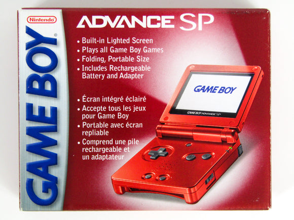Nintendo Game Boy Advance SP System [AGS-001] Flame (GBA)