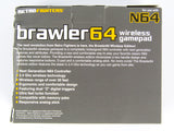 Gray Brawler 64 Wireless Gamepad Next Gen N64 Controller [Retro Fighters] (Nintendo 64 / N64)