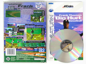 Frank Thomas Big Hurt Baseball (Sega Saturn)