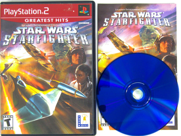 Star Wars Starfighter [Greatest Hits] (Playstation 2 / PS2)