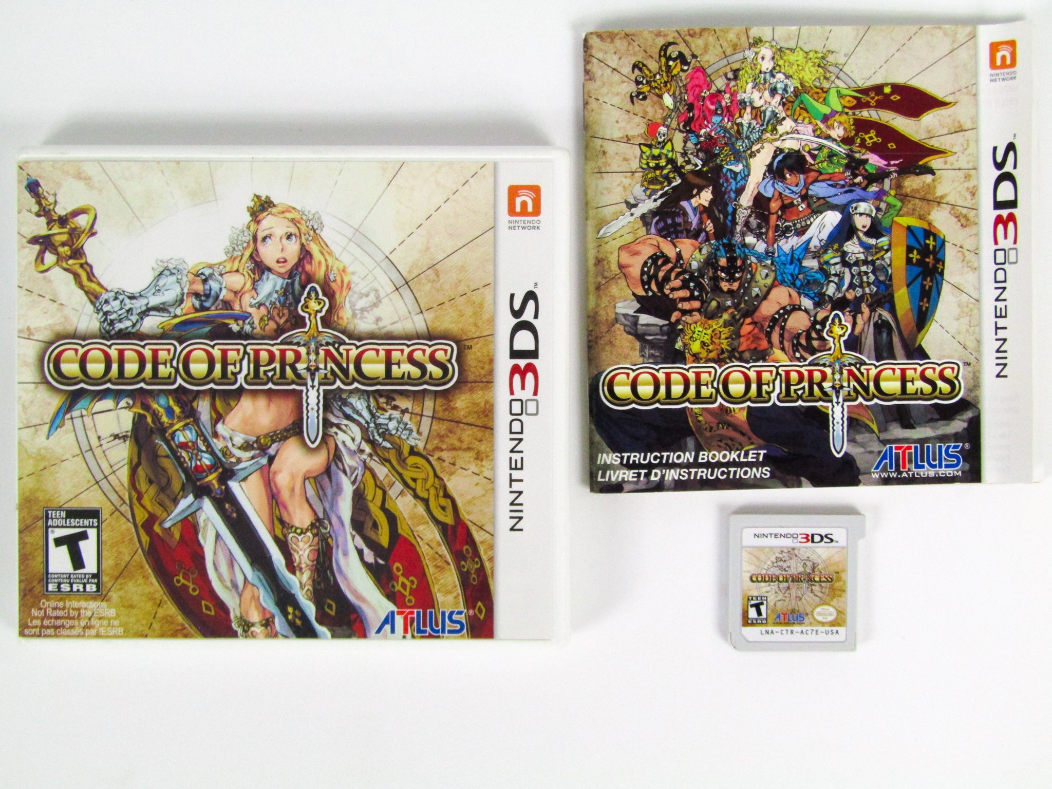 Code Of Princess (Nintendo 3DS) – Retro MTL