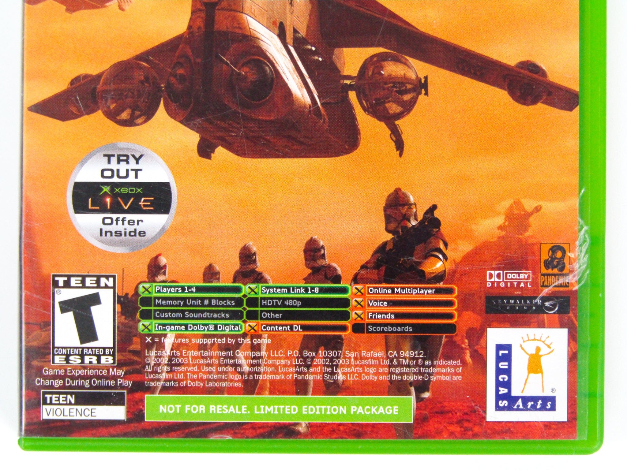 Clone Wars Tetris Worlds Combo Pack [Not For Resale] (Xbox) - RetroMTL