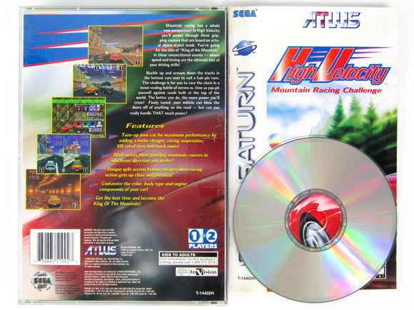 High Velocity Mountain Racing Challenge (Sega Saturn)