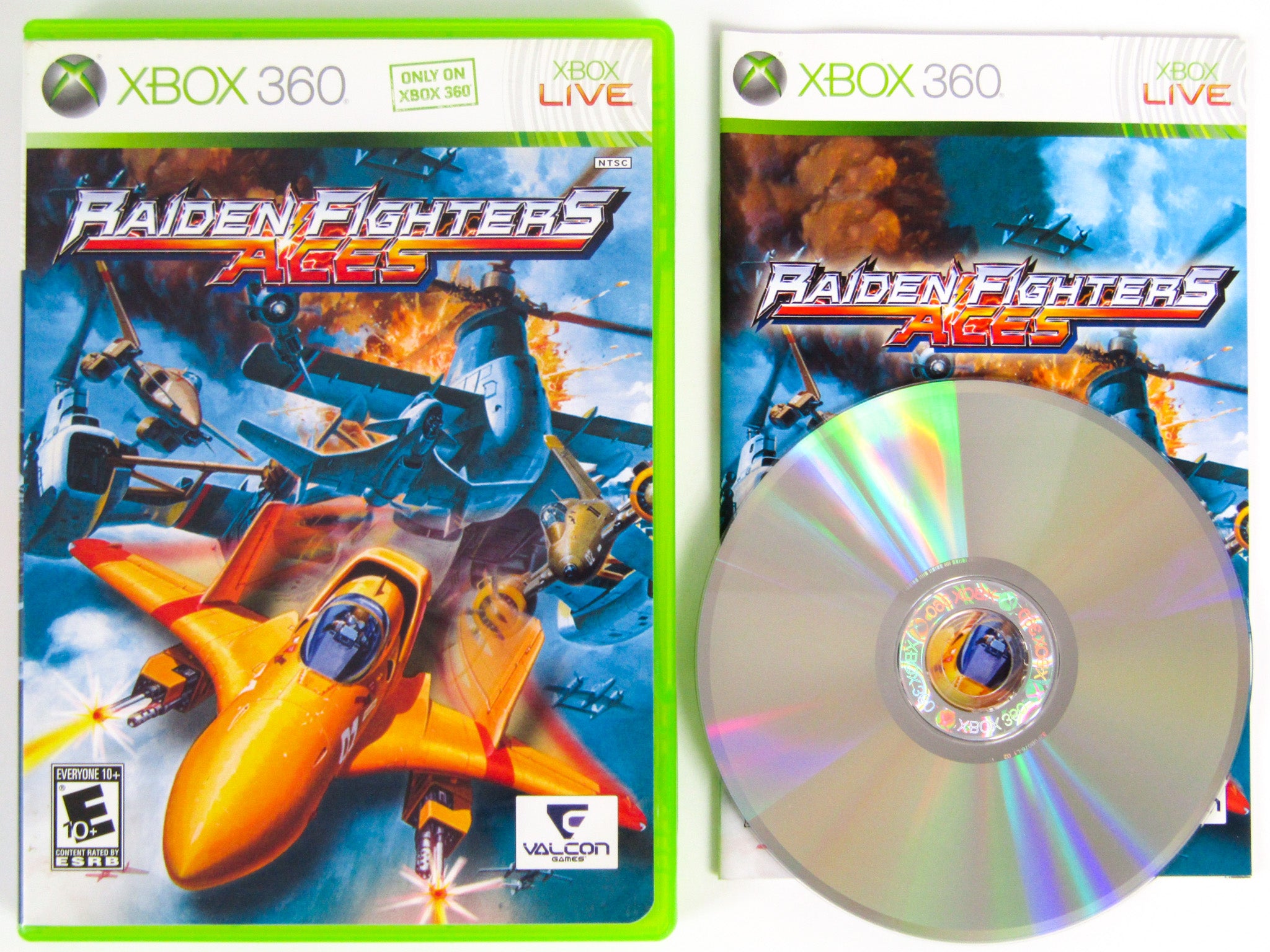 Raiden Fighters Aces for Xbox 360 Rare hotsell