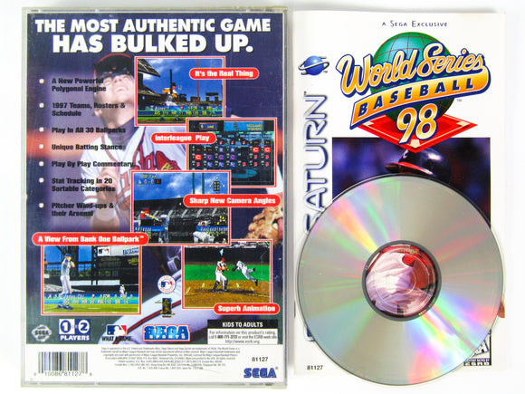World Series Baseball 98 (Sega Saturn)