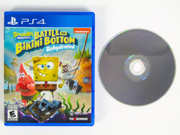 SpongeBob SquarePants Battle For Bikini Bottom Rehydrated (Playstation 4 / PS4)