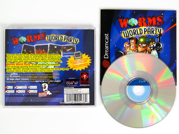 Worms World Party (Sega Dreamcast)