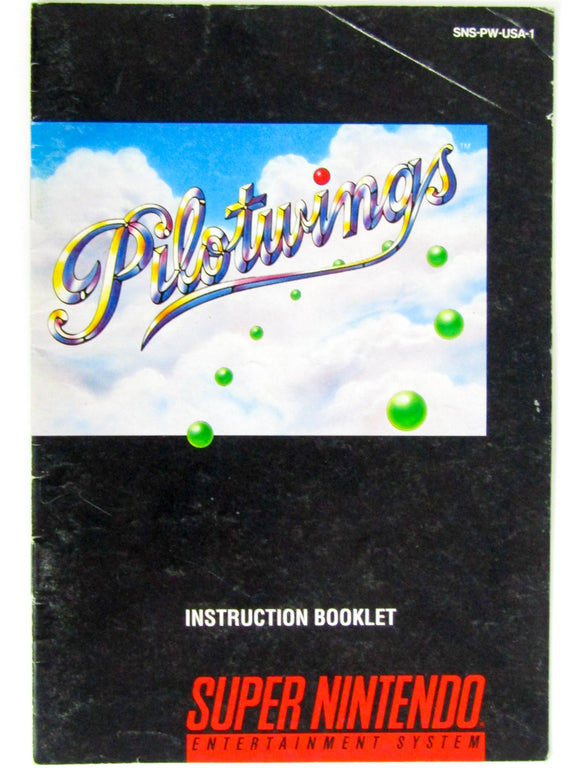 Pilotwings [Manual] (Super Nintendo / SNES)