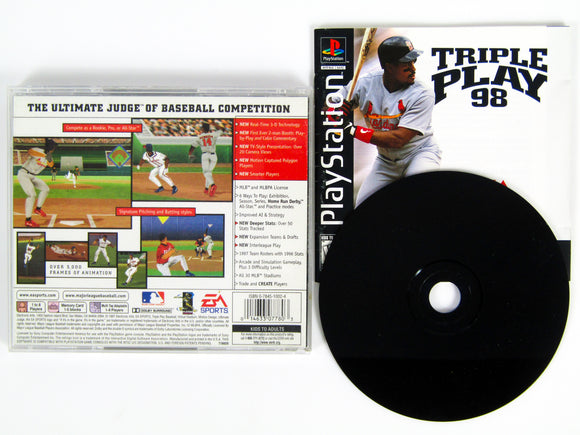 Triple Play 98 (Playstation / PS1)