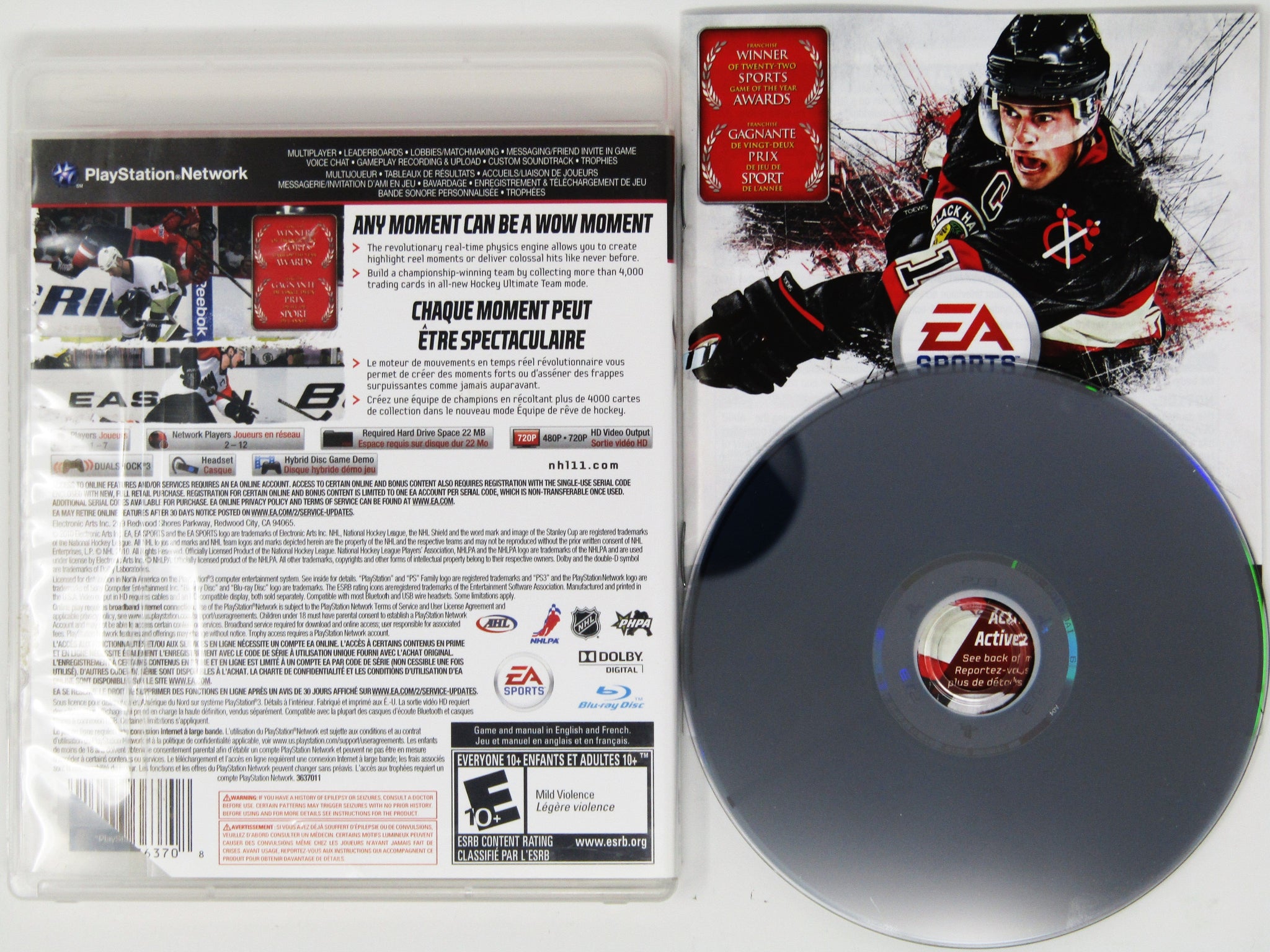 NHL 11 (Playstation 3 / PS3)