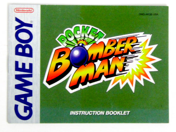 Bomberman Pocket [Manual] (Game Boy Color)