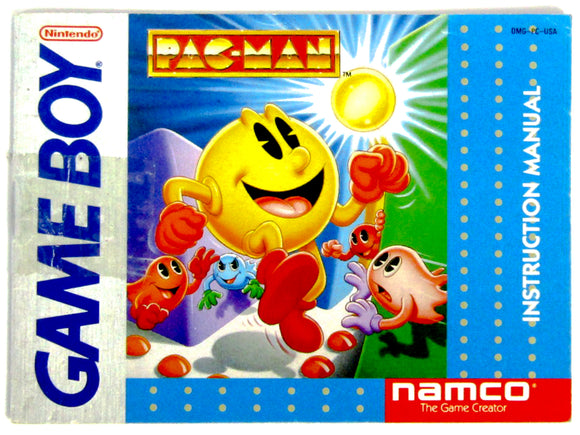 Pac-Man [Manual] (Game Boy)