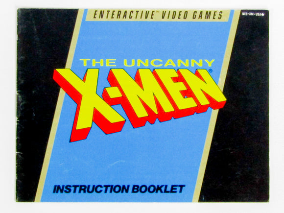 The Uncanny X-Men [Manual] (Nintendo / NES)