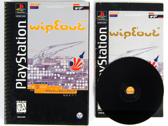 Wipeout [Long Box] (Playstation / PS1)