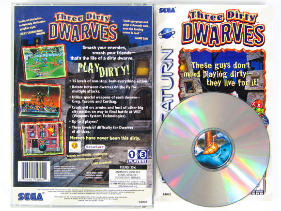 Three Dirty Dwarves (Sega Saturn)