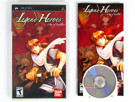 Legend of Heroes: A Tear of Vermillion (PlayStation Portable / PSP)