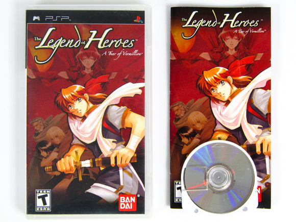 Legend of Heroes A Tear of Vermillion (Playstation Portable / PSP)