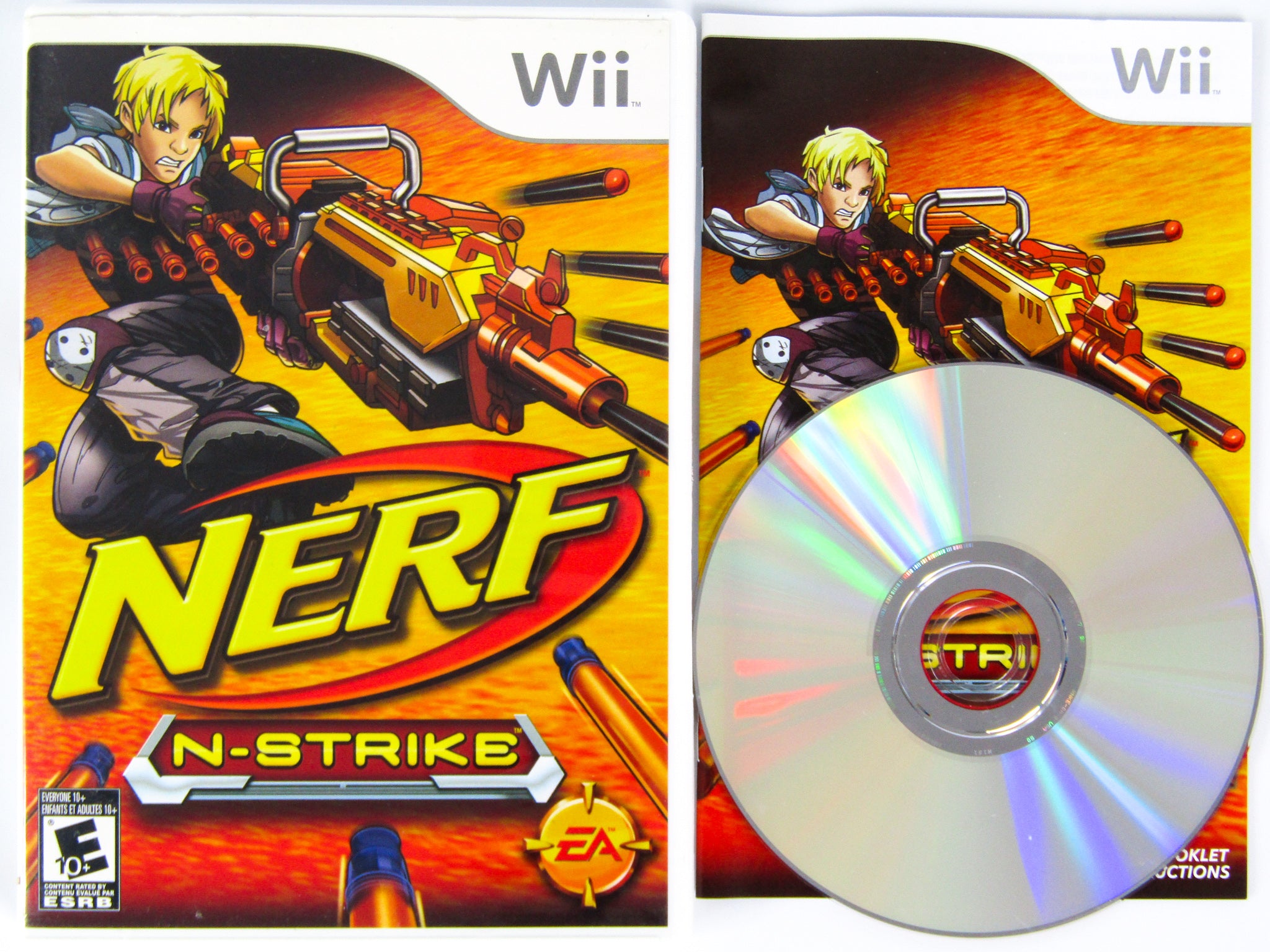 Nerf n store strike wii game