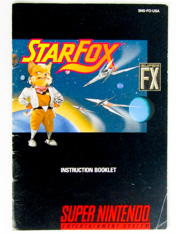 Star Fox [Manual] (Super Nintendo / SNES)