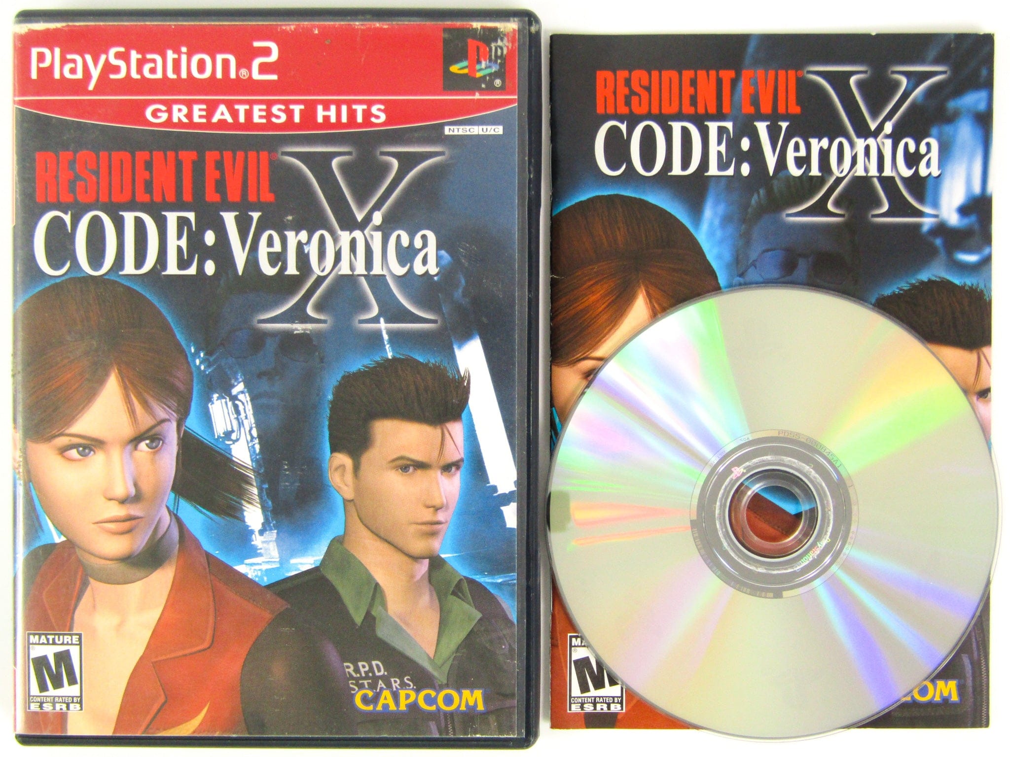 Resident Evil Code Veronica X [Greatest hits] (Playstation 2 / PS2) - RetroMTL