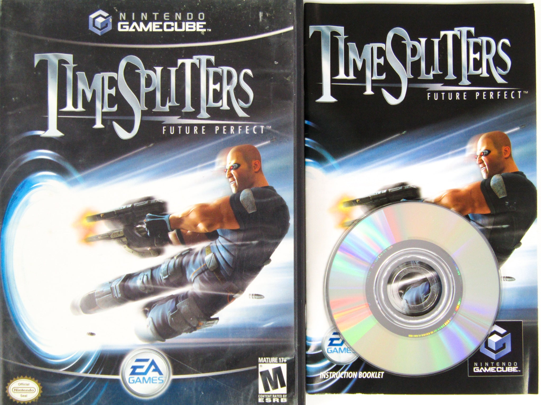 Time Spliter Game Time Splitters: Future Perfect (Nintendo Gamecube) – RetroMTL