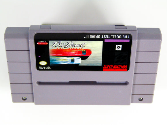 The Duel Test Drive II 2 (Super Nintendo / SNES)