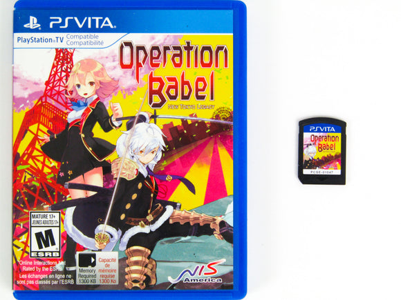 Operation Babel New Tokyo Legacy (Playstation Vita / PSVITA)